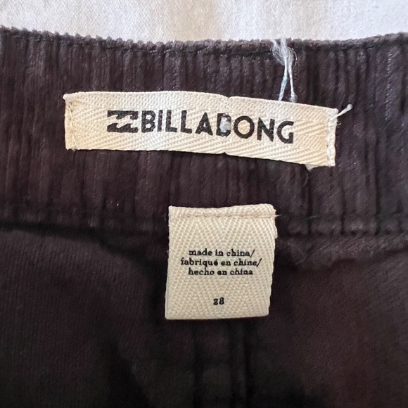 Billabong black Corduroy Skirt - Picture 2 of 4